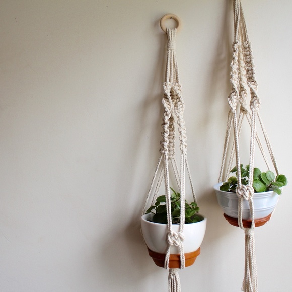 Macrame Plant Hangers - Picture 7 of 7